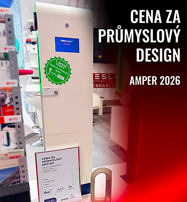 Z targów AMPER wracamy z nagrodą za wzornictwo przemysłowe