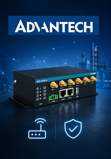 Advantech nově v portfoliu SECTRONu: průmyslové routery a gatewaye skladem s rychlým dodáním