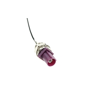 RF cable adaptor FAKRA(m) panel 1.13-1.37,D - IPX MHF, 1.37 mm, 5-10 cm
