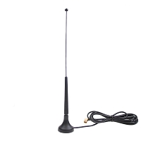 Antenna ISM Magnet Mount MG3, 868 MHz, 1.3 dBi, SMA(m) RA, RG174/3m