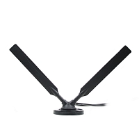 Antenna LTE MIMO Magnet Mount FLAT MT19, 5 dBi, 2x SMA(m), 2x RG58U/5m, IP65