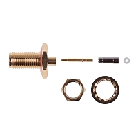 SMA(pin m) Bulkhead Reverse, RG178, IP67