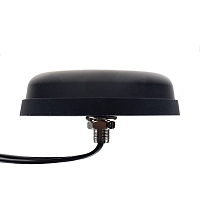 Antenna LTE/GNSS Screw Mount R47H, 2x SMA(m), 2x 0.3m RG174