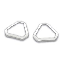 S3XY Buttons white bezels 2 pcs