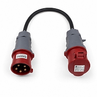 Redukce CEE 5pin 16A - CEE 5pin 32A 400V 0,4m
