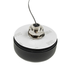 Antenna WiFi Screw Mount R36, 2.4 GHz, 0 dBi, U.FL088/30cm, IP67, Rubber Protective Coating