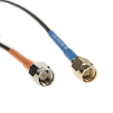 Antenna LTE/GNSS Screw Mount R36, 2x SMA(m), 2x RG316-PVC/5m