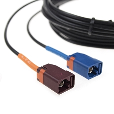 Antenna LTE/GNSS Magnet Mount B305L, 2x FAKRA(f), 2x RG174/3m