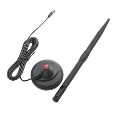 Antenna LTE Magnet Mount 50, 3-5 dBi, SMA(m), RG174/3m