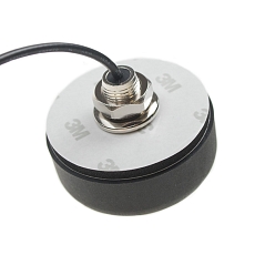 Antenna 868 MHz Screw Mount R36, PUCK, SMA(m), RG174/5m, IP67, Rubber Protective Coating
