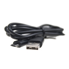 Data cable USB - microUSB B, 1 m