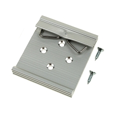 Mounting kit for DIN rail for EHS6T, aluminium