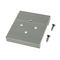 Mounting kit for DIN rail for EHS6T, aluminium