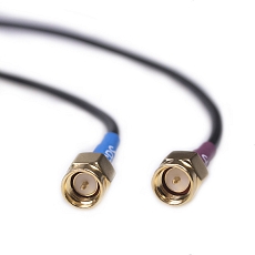 Antenna LTE/GPS Screw Mount B062, 2x SMA(m), 2x RG174/3m