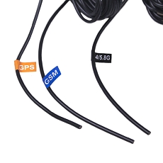 Antenna GSM/UMTS/GPS/WiFi Mounting R41, 3x RG174/5m, open