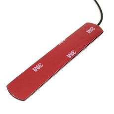 Antenna LTE Adhesive 017L, 2 dBi, MCX(m)90°, RG174/3m