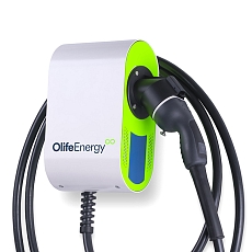 Olife Energy Wallbox AC 22kW - BASE - cable Type 2, 5m