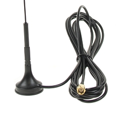 Antenna LTE Magnet Mount G124, 6 dBi, SMA(m), RG174/3m