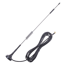 Antenna LTE Magnet Mount 124, 6 dBi, MCX(m)90°, RG174/3m