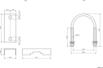 Antenna LTE Pole Mount XL7025, 698-2700 MHz, 15 dBi, SMA(m), RG58U/10m