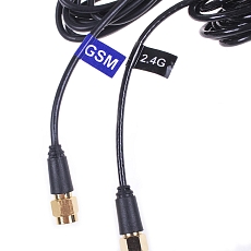 Antenna GSM/WiFi Mounting PUK, RG174/3m SMA(m), RG174/3m SMA-RP(f)