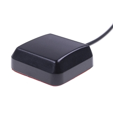 Antenna GPS/GLONASS Adhesive 20, SMC male plug (female pin), RG174/3m