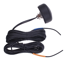 Antenna GSM/GPS Screw Mount R36, 2x RG174/5m, open cable ends, IP67