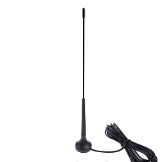 Antenna GSM Magnet Mount 30, Dual-band, 3dBi, MMCX(m)90°, RG174 3m