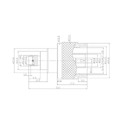 Antenna Connector Adapter SMA(f) to N(m)