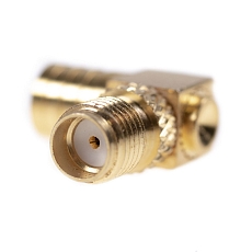 Antenna Connector Adapter SMA(f) to SMB(f), right angle
