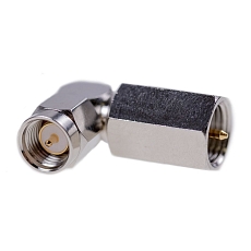 Antenna Connector Adaptor FME(m)/SMA(m) Right Angle