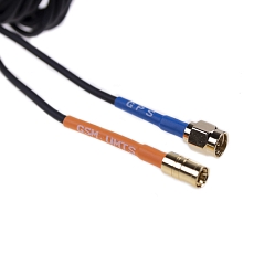 Antenna GSM/GPS Adhesive R30, SMB(f)/SMA(m), 2x Wheeled Vehicle Cable SC-174/5m