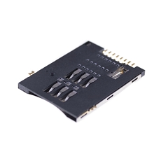 SIM card reader, PUSH-PUSH (Molex 47553-0001)