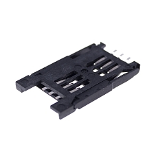 SIM card reader, tip out (Amphenol FCI 7111S2015X02LF)