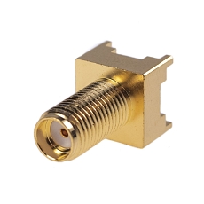 Connector SMA(f)panel straight, THD