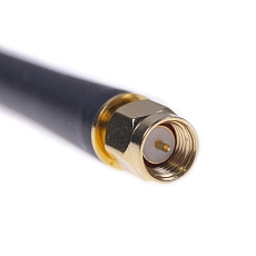 Antenna WiFi Connector Mount 619L - WiFi, Bluetooth, ZigBee 2.4 GHz, 3 dBi, SMA(m)