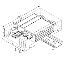Teltonika LTE router RUT241, rysunek
