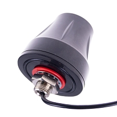 Antenna LTE Screw Mount G058, SMA(m), RG174/20cm, Durable UV resistant ABS