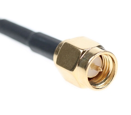 Antenna LTE Screw Mount G058, SMA(m), RG174/20cm, Durable UV resistant ABS