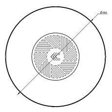 WiFi Access point Teltonika TAP100, drawing