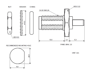 RF cable adaptor U.FL(f) to SMA(f), LP-040, 10 cm, Heat shrink tubing