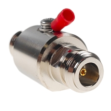 Lightning arrestor with connectors N(f)-N(f)