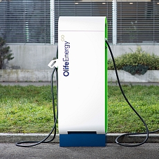Stacja wolnostojąca Olife Energy DC 80 kW, 2×CCS2 Stacja wolnostojąca Olife Energy DC 80 kW, 2×CCS2