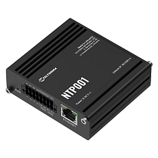 Serwer NTP Teltonika NTP001, widok z boku Serwer NTP Teltonika NTP001, widok z boku