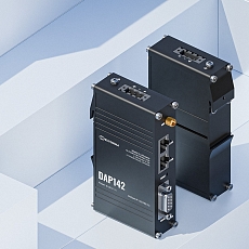 Punkt dostępowy Teltonika DAP142 w kolorze czarnym