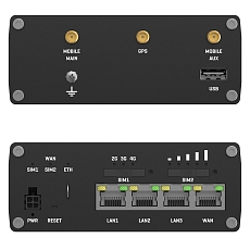 Router LTE Teltonika RUTM09, tył