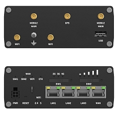 Router LTE Teltonika RUTM11, tył