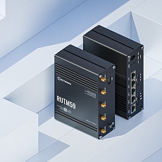 Teltonika RUTM59 Cellular 5G Router, Side