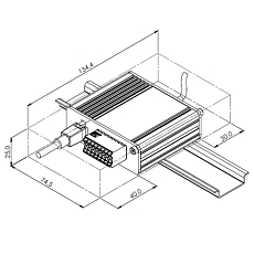 Bramka Teltonika TRB41, rysunek