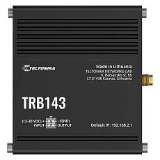 Teltonika TRB143 Gateway, top side